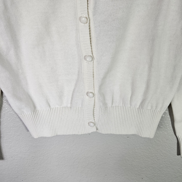 Modcloth X Collectif Jessie Oranges Cardigan Size 6 - Picture 4 of 12